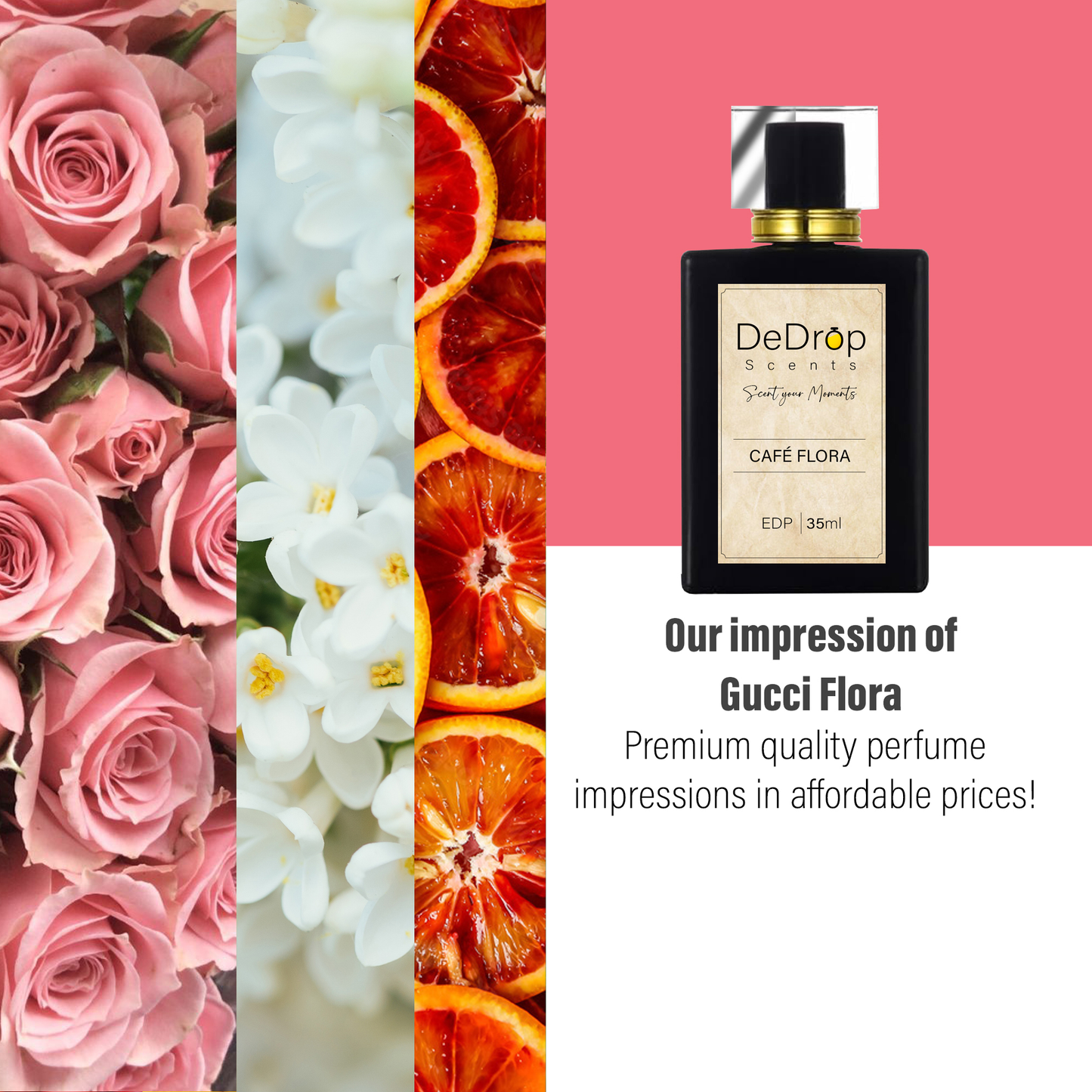 DE CAFE FLORA - INSPIRED BY GUCCI FLORA