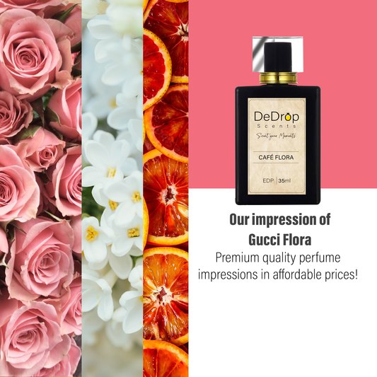 DE CAFE FLORA - INSPIRED BY GUCCI FLORA